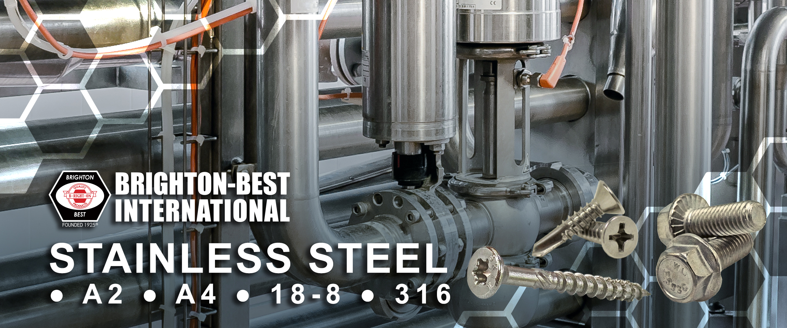Stainless Steel Image Banner
